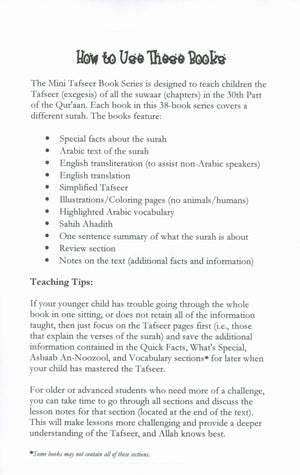Surah 78 - Suratun Naba' Mini Tafseer Book