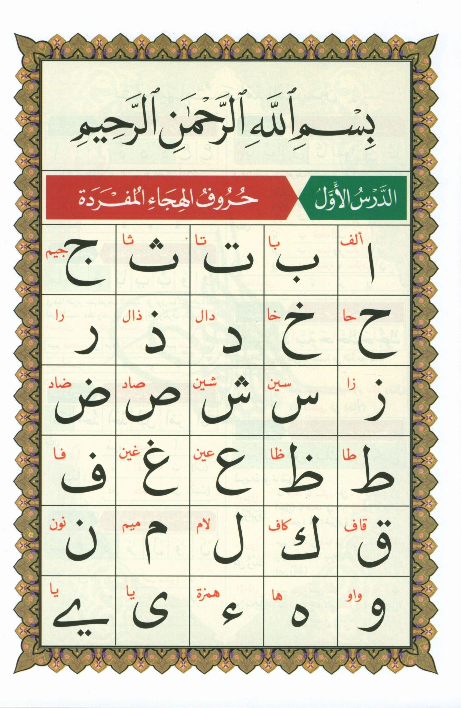 القاعدة النورانية - العشر الأخير من القرآن الكريم مع سورة الفاتحة للمبتدئين (كتاب صغير)