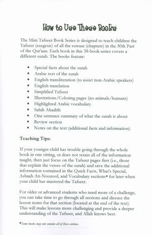 Surah 94 - Suratush Sharh Mini Tafseer Book