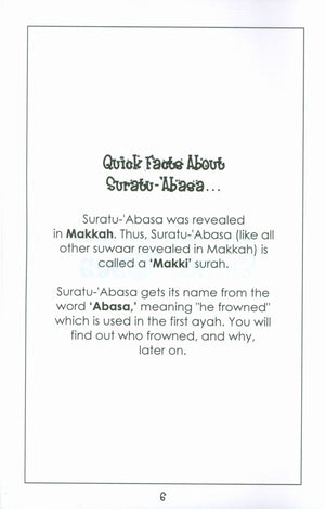 Surah 80 - Suratu 'Abasa Mini Tafseer Book