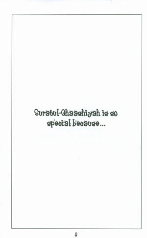 Surah 88 - Suratul Ghaashiyah Mini Tafseer Book