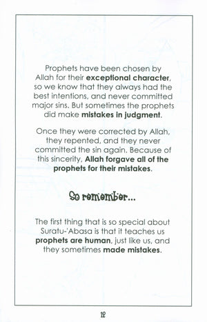 Surah 80 - Suratu 'Abasa Mini Tafseer Book