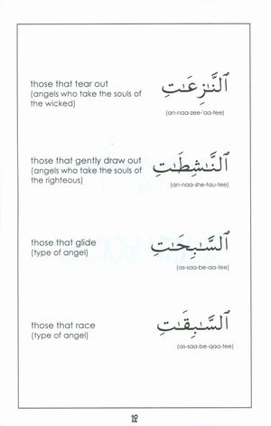 Surah 79 - Suratun Naazi'aat  Mini Tafseer Book
