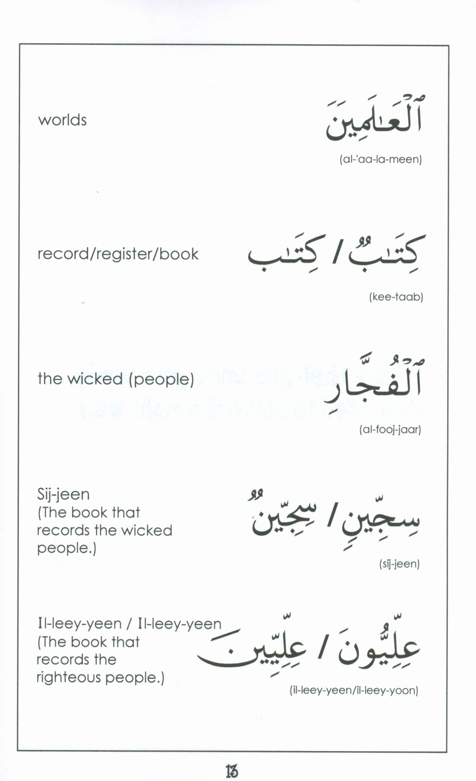 Surah 83 - Suratul Mootufeefeen Mini Tafseer Book