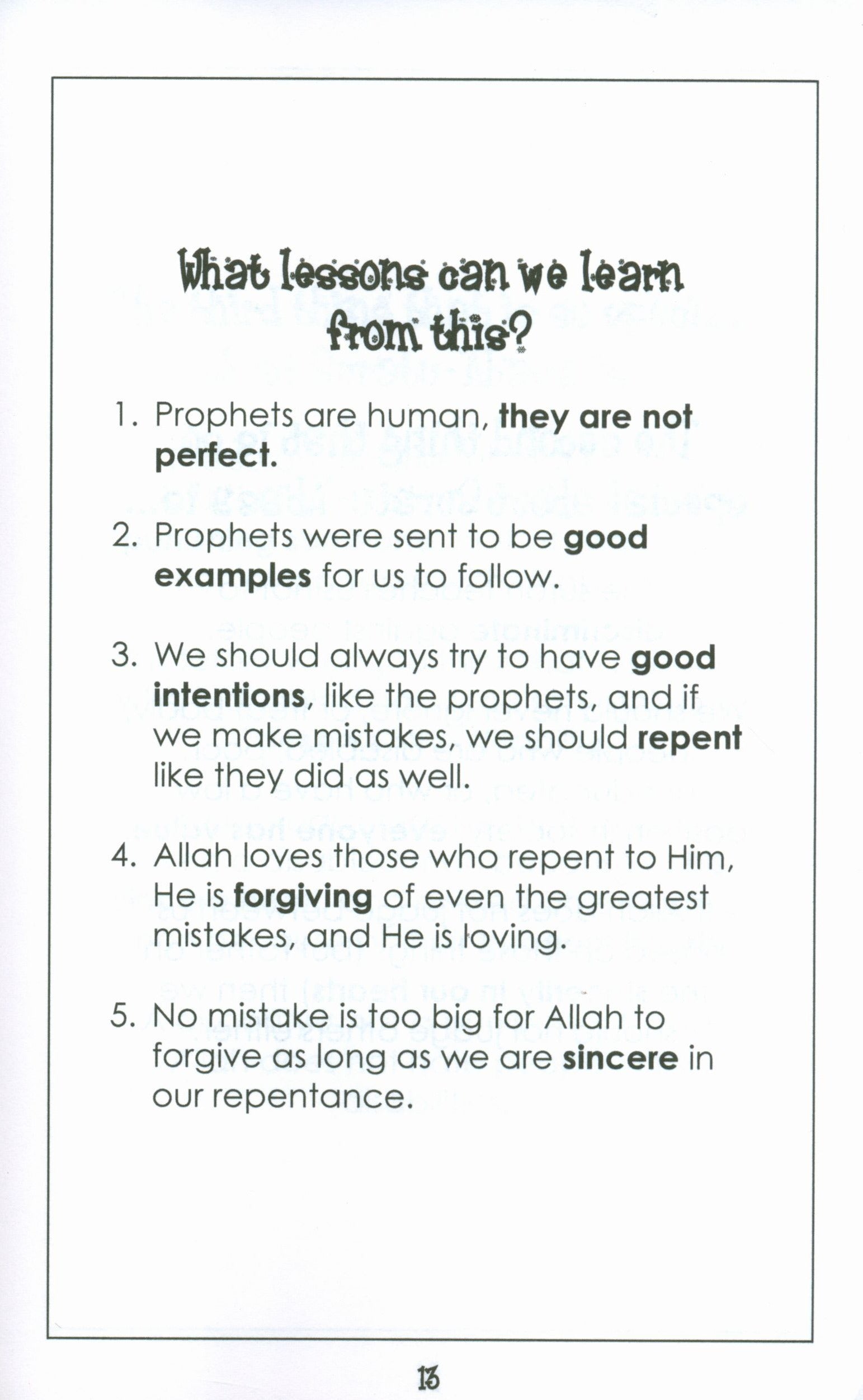 Surah 80 - Suratu 'Abasa Mini Tafseer Book