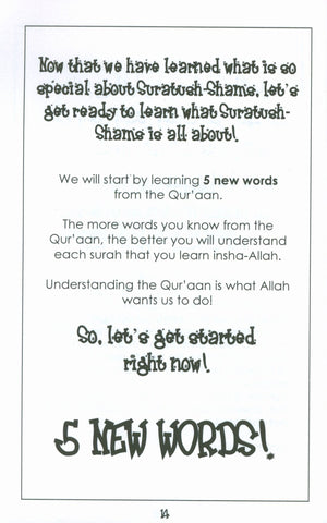 Surah 91 - Suratush Shams Mini Tafseer Book