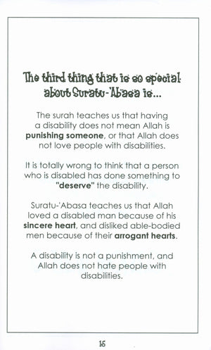 Surah 80 - Suratu 'Abasa Mini Tafseer Book